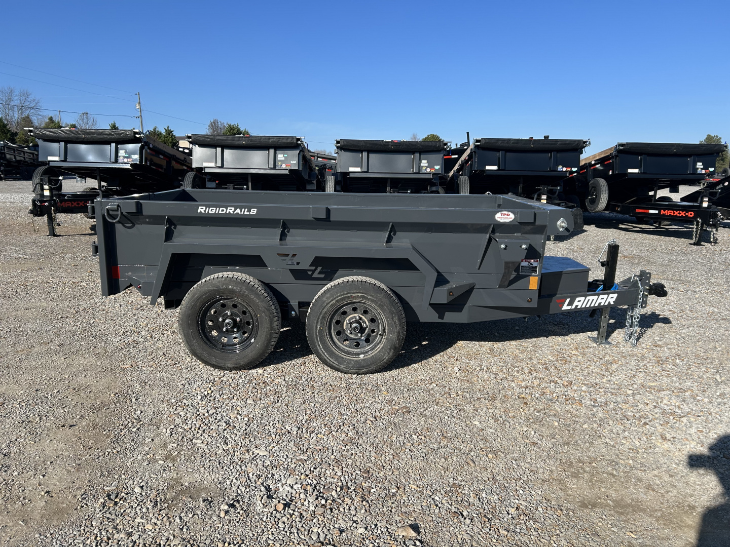 New 2026 Lamar 60"x10' 7k Dump Trailer