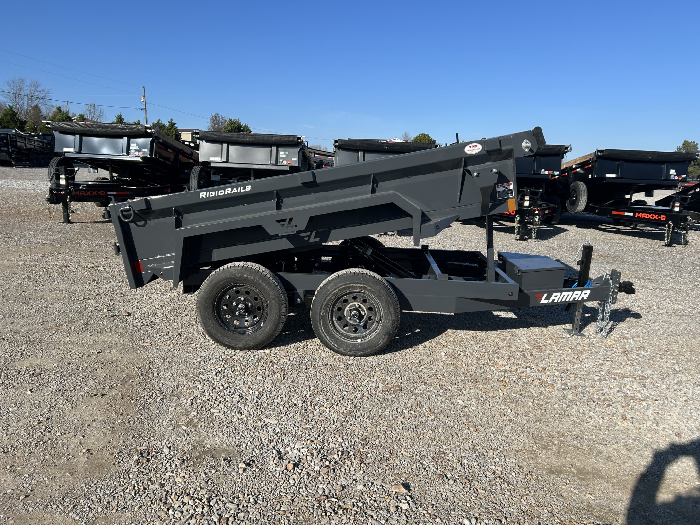 New 2026 Lamar 60"x10' 7k Dump Trailer