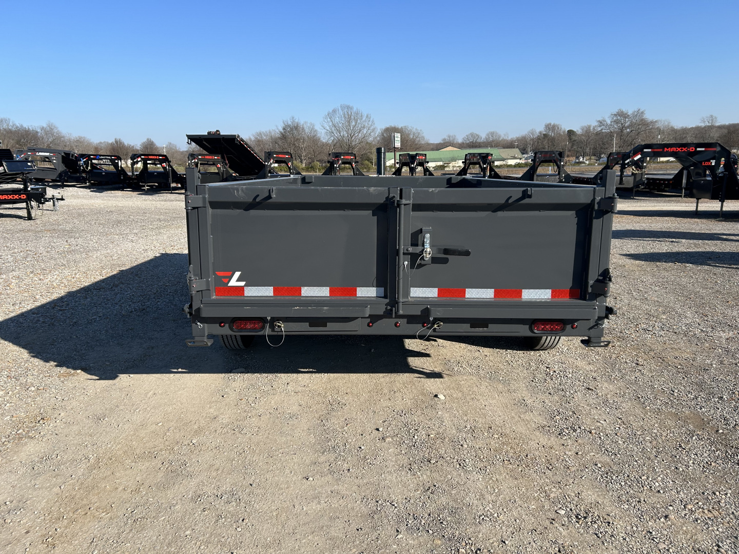 New 2026 Lamar Dump Trailer | 83" x 14' | 16K GVWR