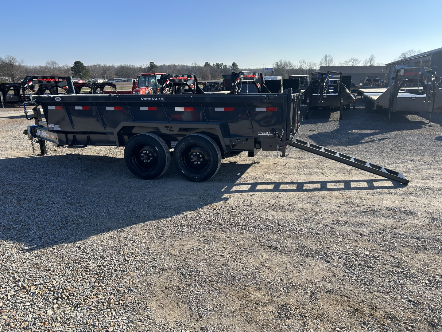 New 2026 Lamar Dump Trailer | 83" x 14' | 16K GVWR