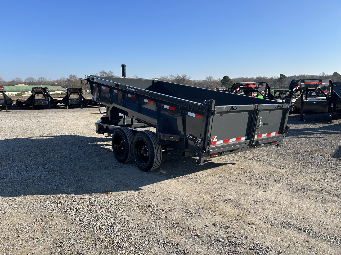 New 2026 Lamar Dump Trailer | 83" x 14' | 16K GVWR