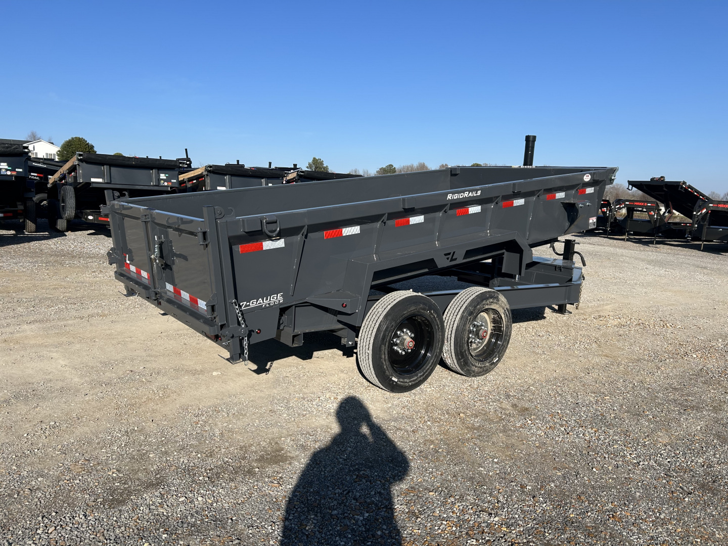 New 2026 Lamar Dump Trailer | 83" x 14' | 16K GVWR