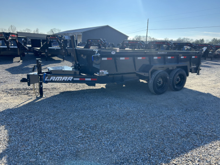 New 2026 Lamar Dump Trailer | 83" x 14' | 16K GVWR