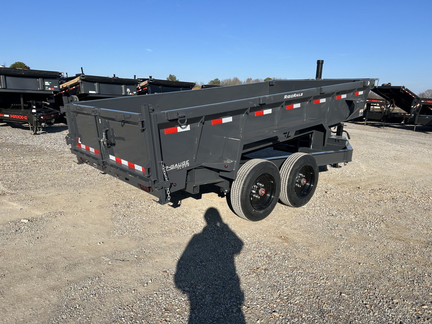 New 2026 Lamar Dump Trailer | 83" x 14' | 16K GVWR
