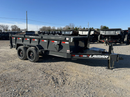 New 2026 Lamar Dump Trailer | 83" x 14' | 16K GVWR
