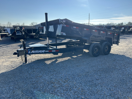 New 2026 Lamar Dump Trailer | 83" x 14' | 16K GVWR