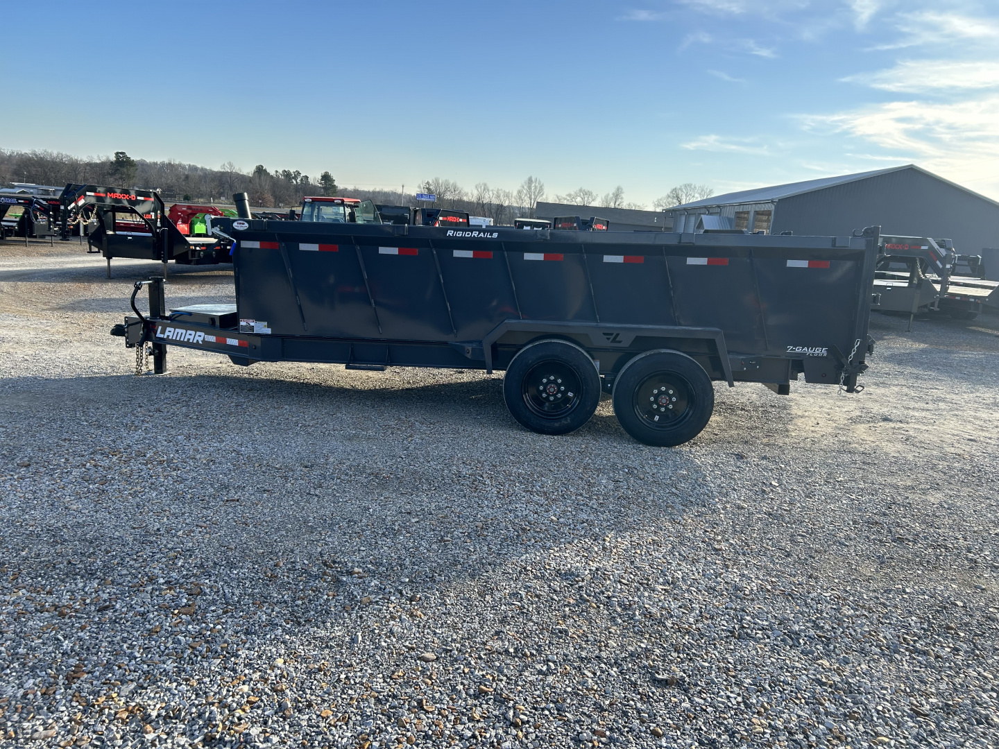 New 2026 Lamar Dump Trailer | 83" x 16' | 16K GVWR
