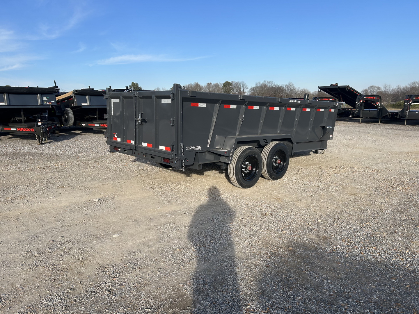 New 2026 Lamar Dump Trailer | 83" x 16' | 16K GVWR