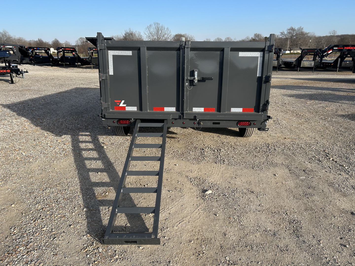 New 2026 Lamar Dump Trailer | 83" x 16' | 16K GVWR