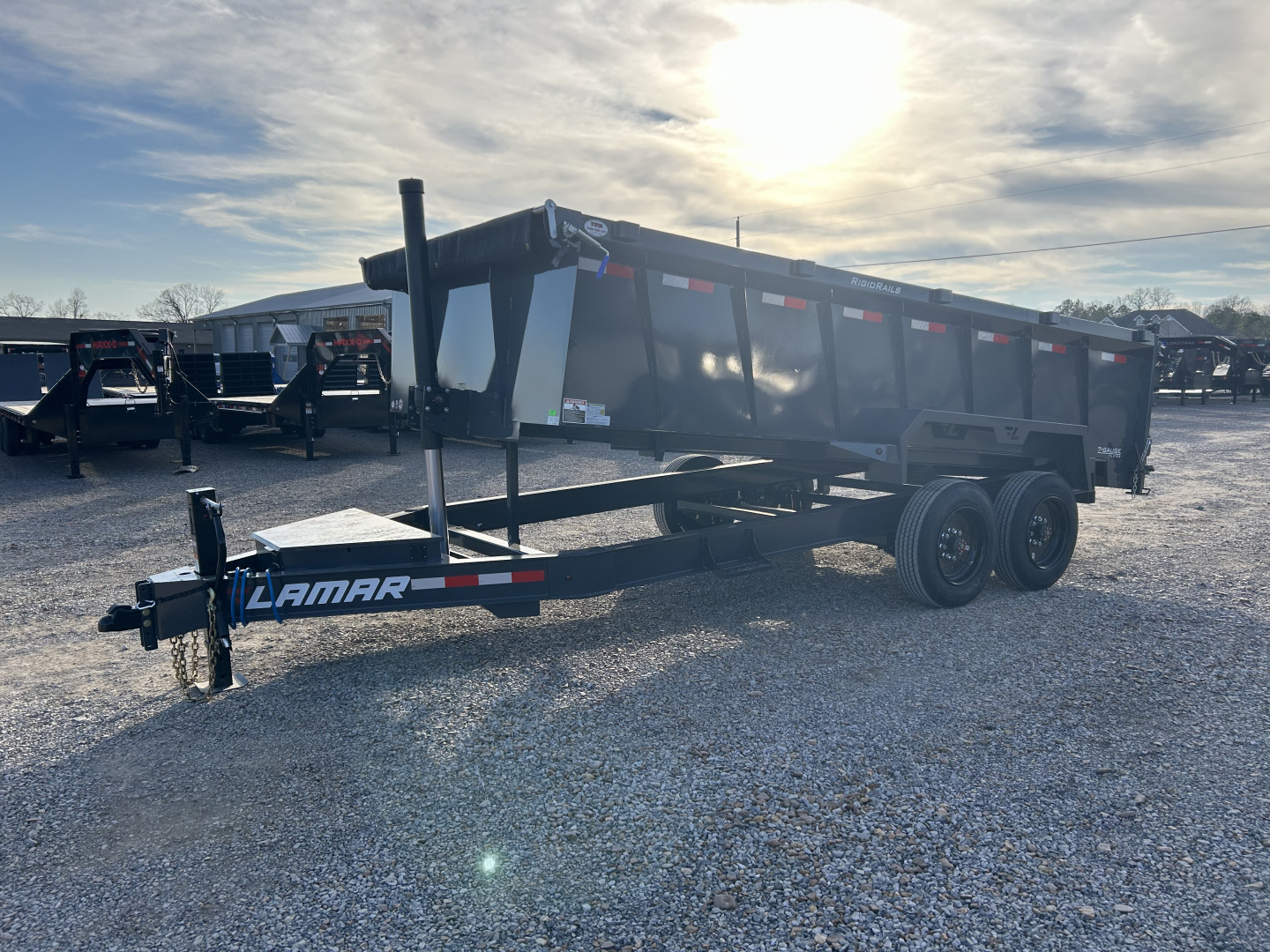 New 2026 Lamar Dump Trailer | 83" x 16' | 16K GVWR