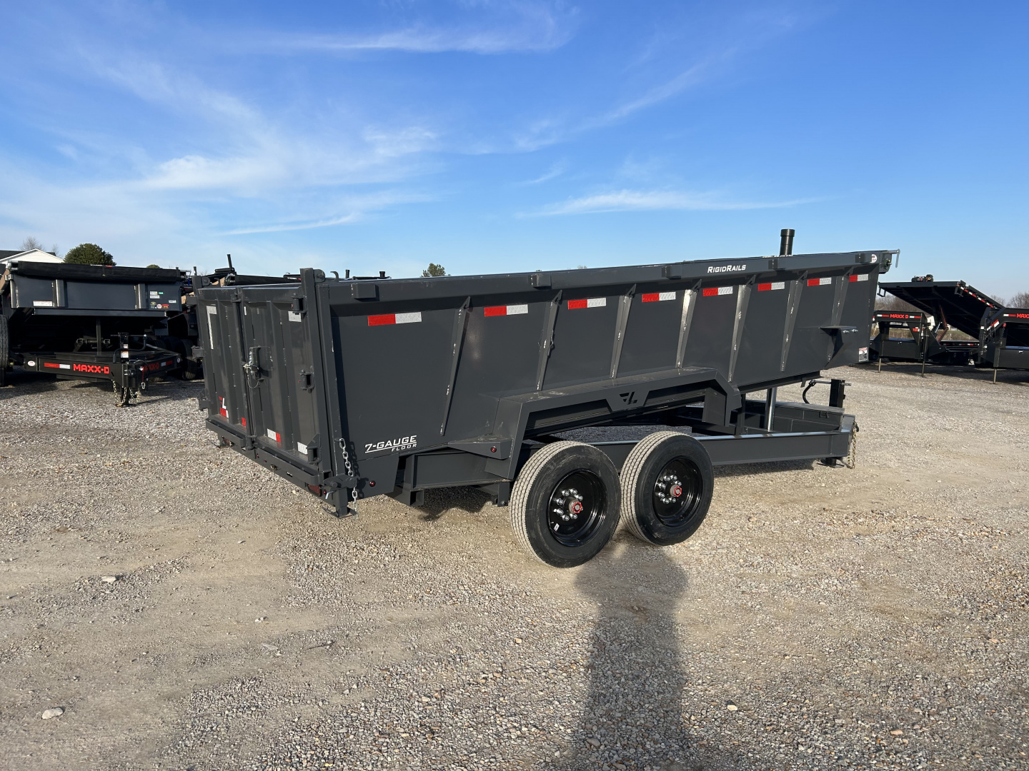 New 2026 Lamar Dump Trailer | 83" x 16' | 16K GVWR