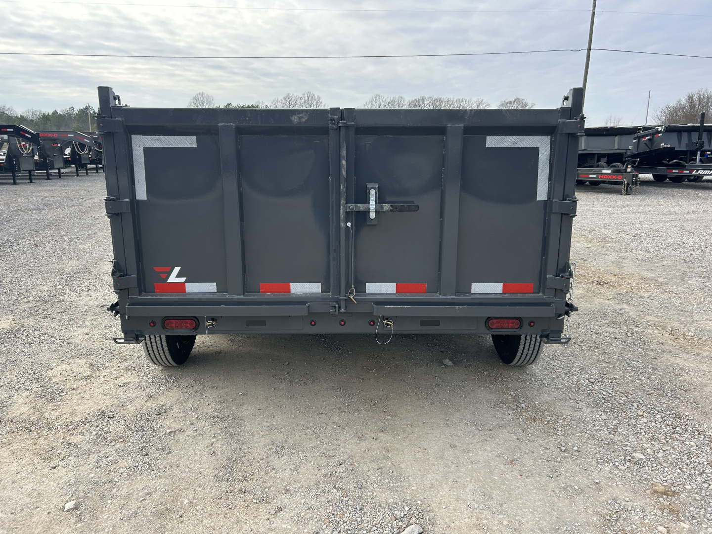 New 2026 Lamar Dump Trailer | 83" x 16' | 21K GVWR