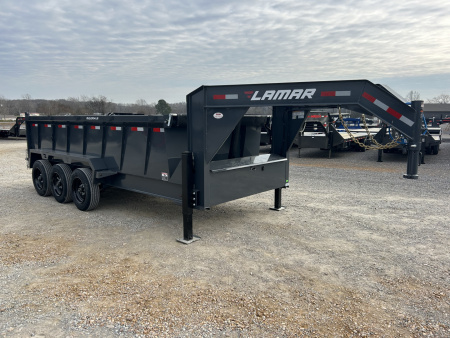 New 2026 Lamar Dump Trailer | 83" x 16' | 21K GVWR