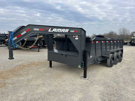 New 2026 Lamar Dump Trailer | 83" x 16' | 21K GVWR
