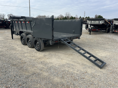 New 2026 Lamar Dump Trailer | 83" x 16' | 21K GVWR