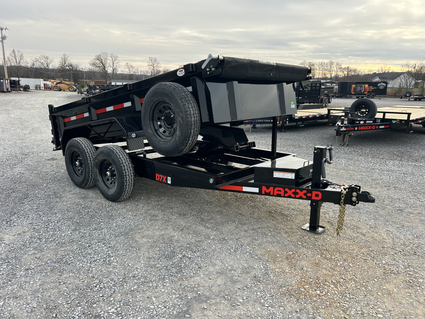 New 2026 MAXXD 72"x12' 14k Dump Trailer