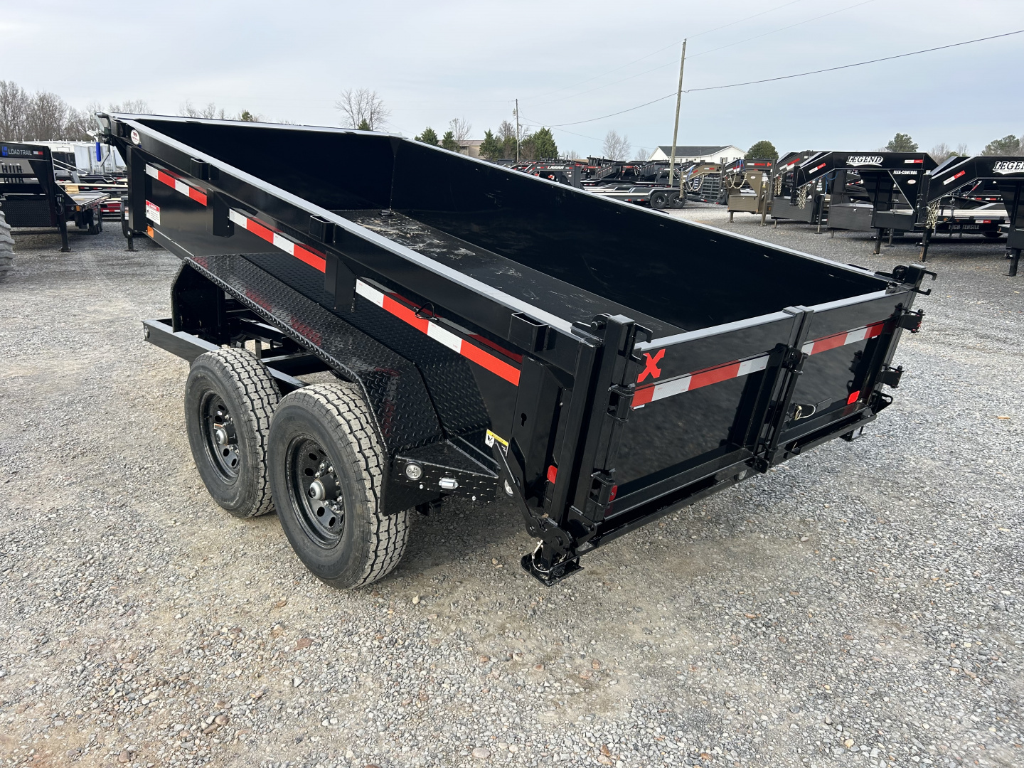 New 2026 MAXXD 72"x12' 14k Dump Trailer