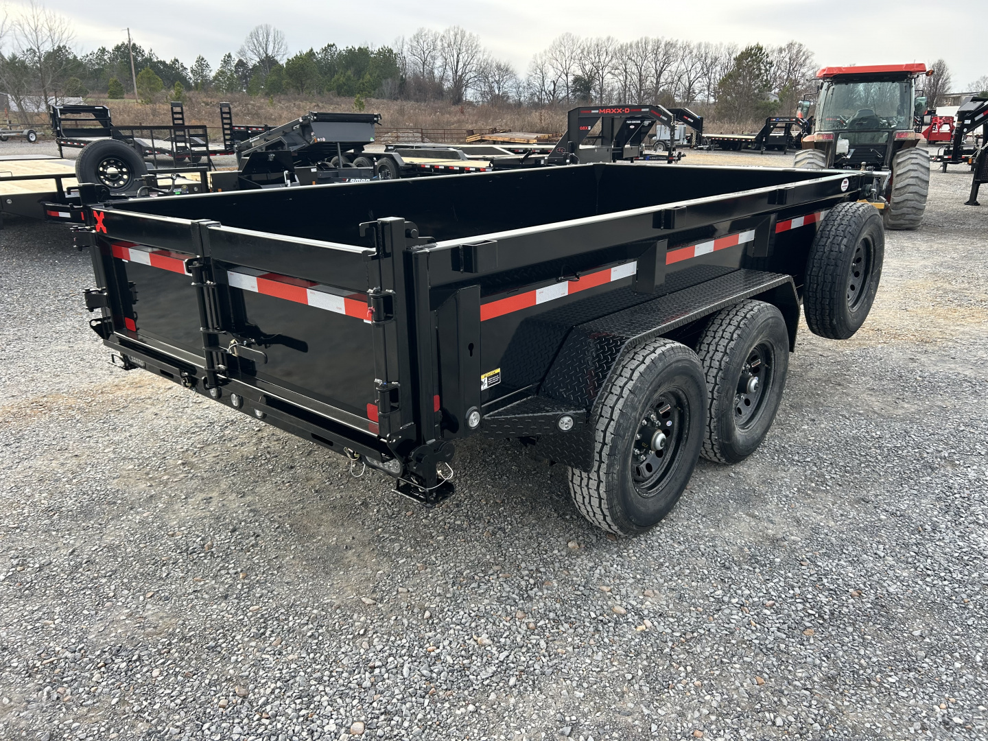 New 2026 MAXXD 72"x12' 14k Dump Trailer
