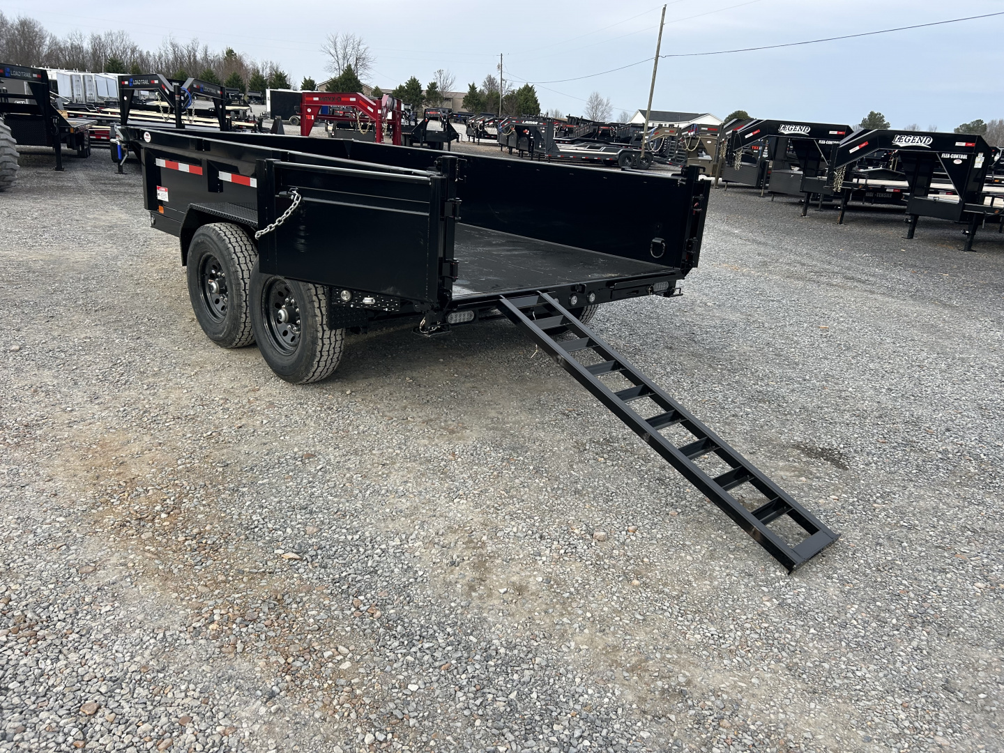 New 2026 MAXXD 72"x12' 14k Dump Trailer