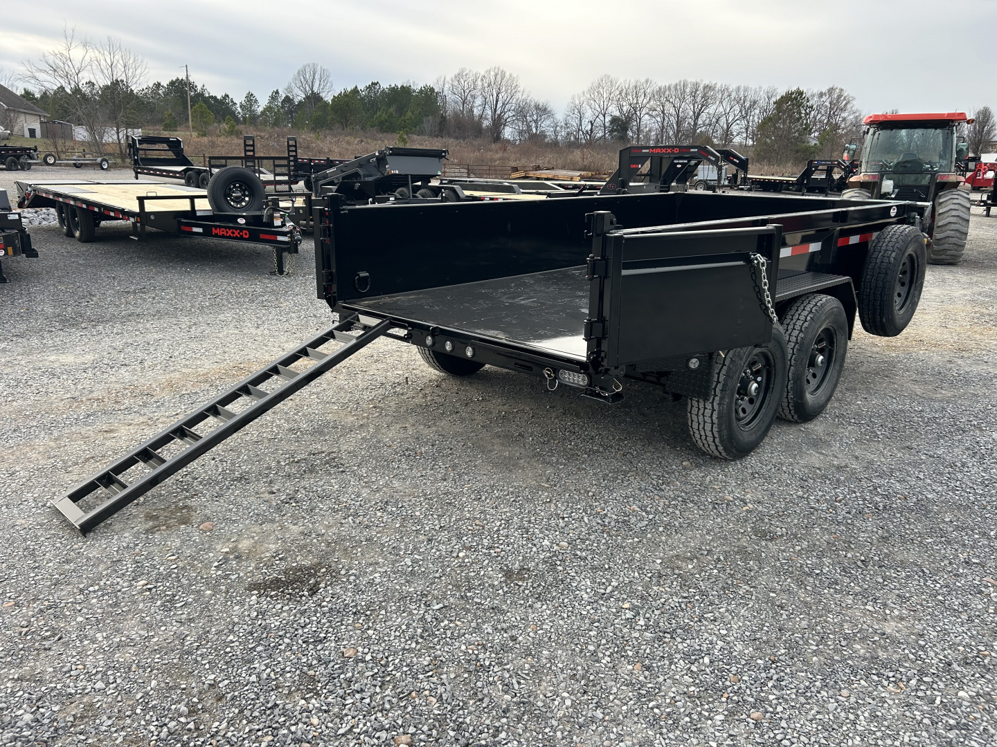 New 2026 MAXXD 72"x12' 14k Dump Trailer