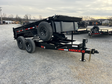 New 2026 MAXXD 72 x12' 14k Dump Trailer