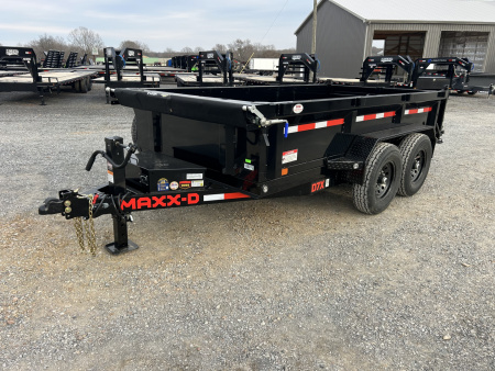New 2026 MAXXD 72"x12' 14k Dump Trailer
