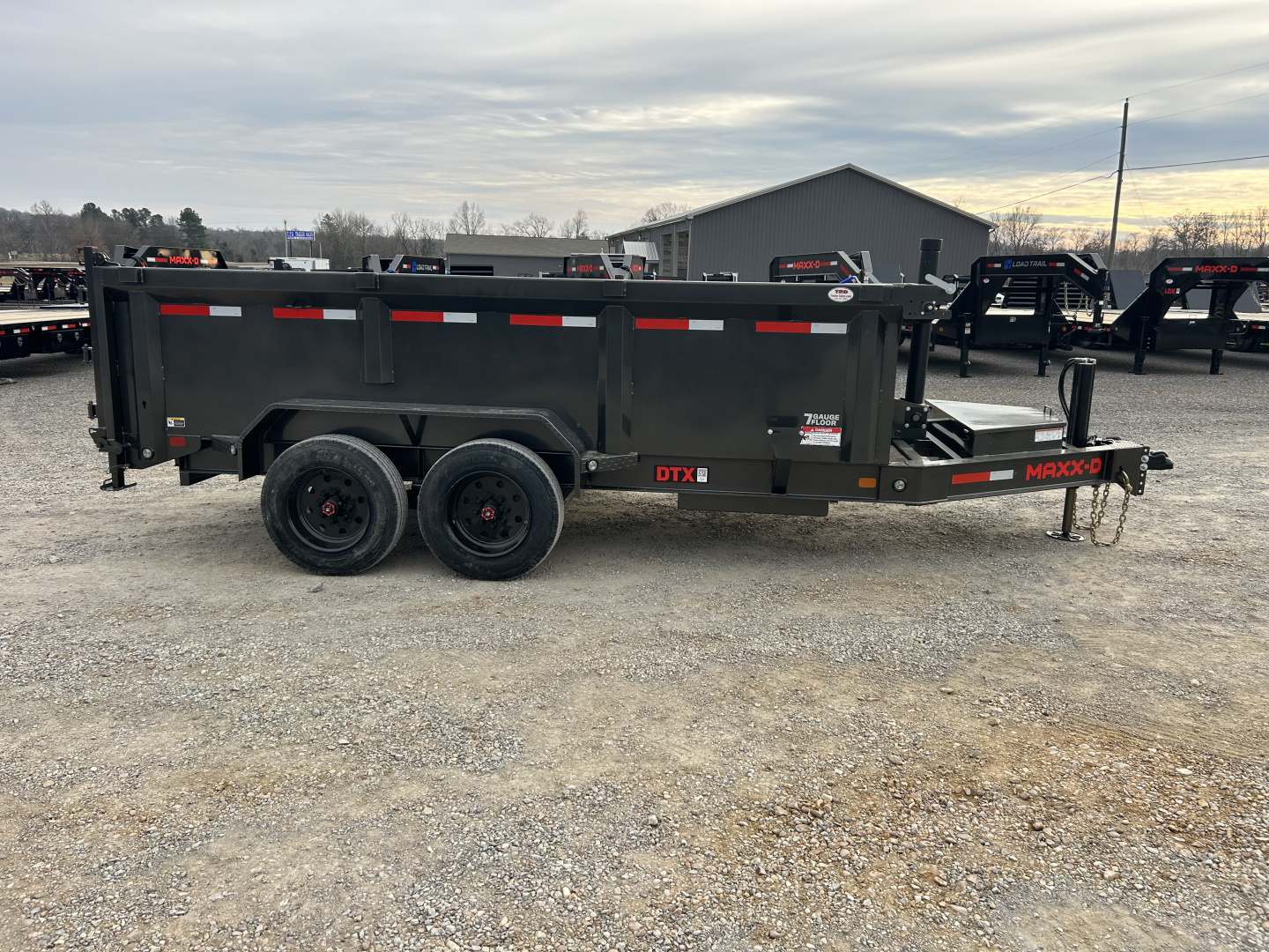 New 2026 MAXXD Dump Trailer | 14' x 83" 17.5K GVWR