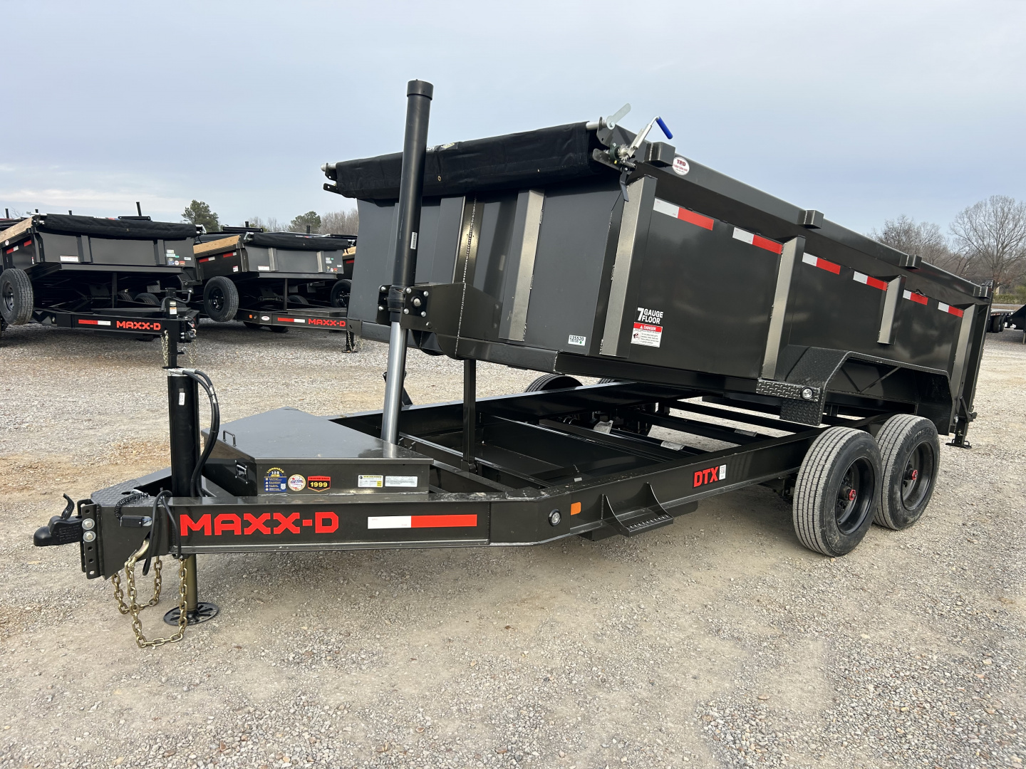 New 2026 MAXXD Dump Trailer | 14' x 83" 17.5K GVWR