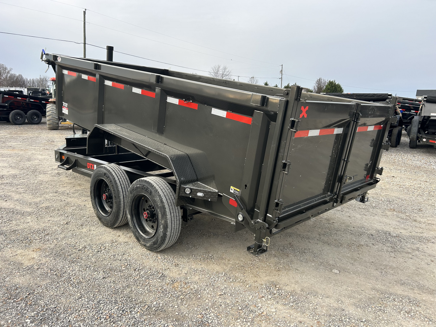New 2026 MAXXD Dump Trailer | 14' x 83" 17.5K GVWR