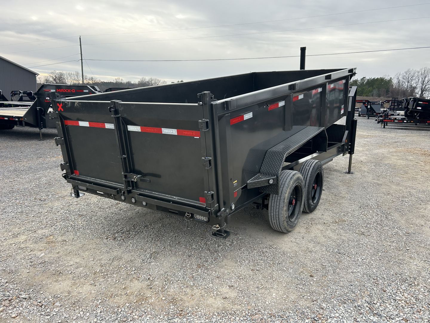 New 2026 MAXXD Gooseneck Dump Trailer | 83" x 16' | 18K GVWR