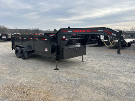New 2026 MAXXD Gooseneck Dump Trailer | 83" x 16' | 18K GVWR