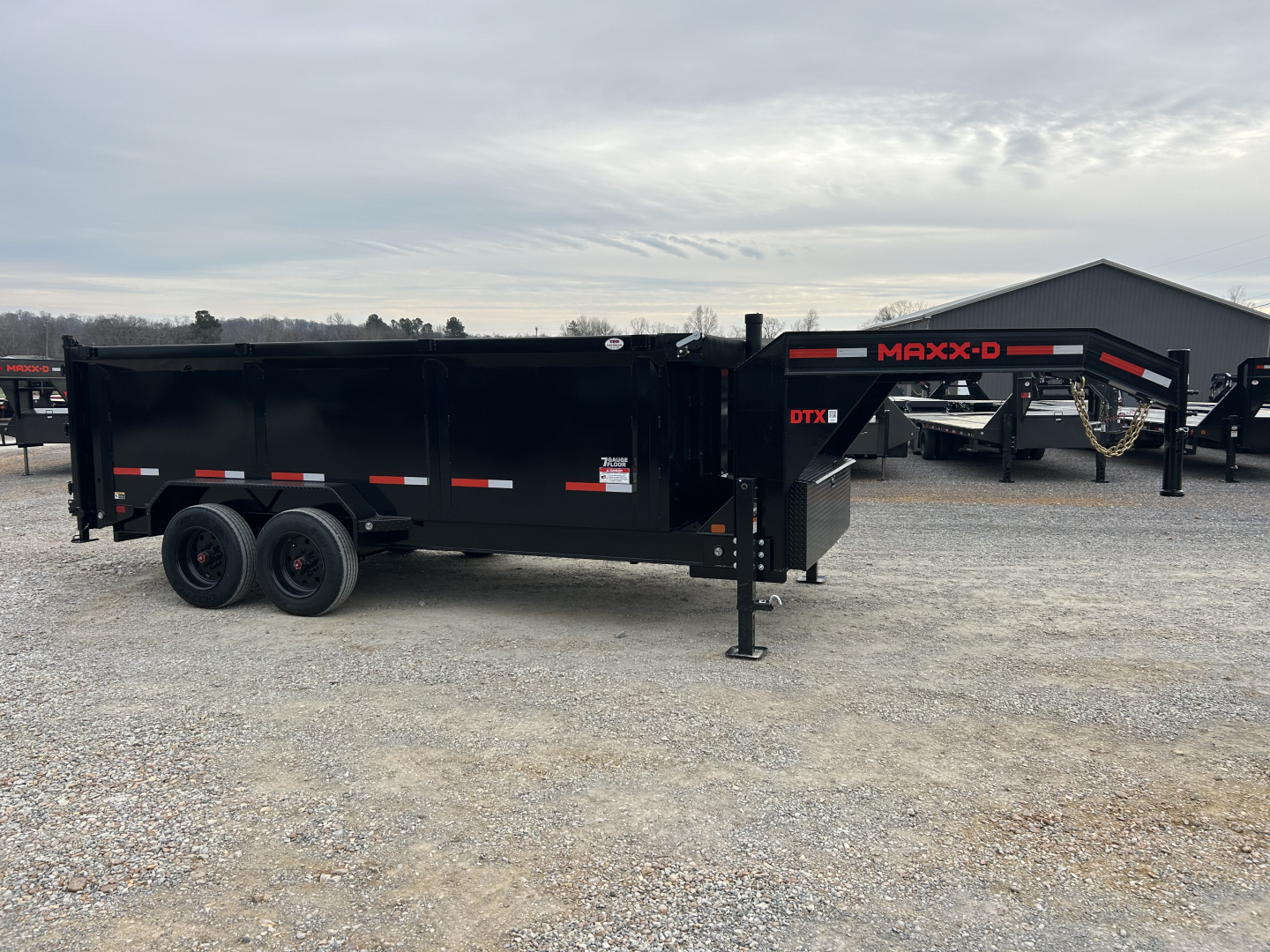 New 2026 MAXXD Gooseneck Dump Trailer | 83" x 16' | 18K GVWR