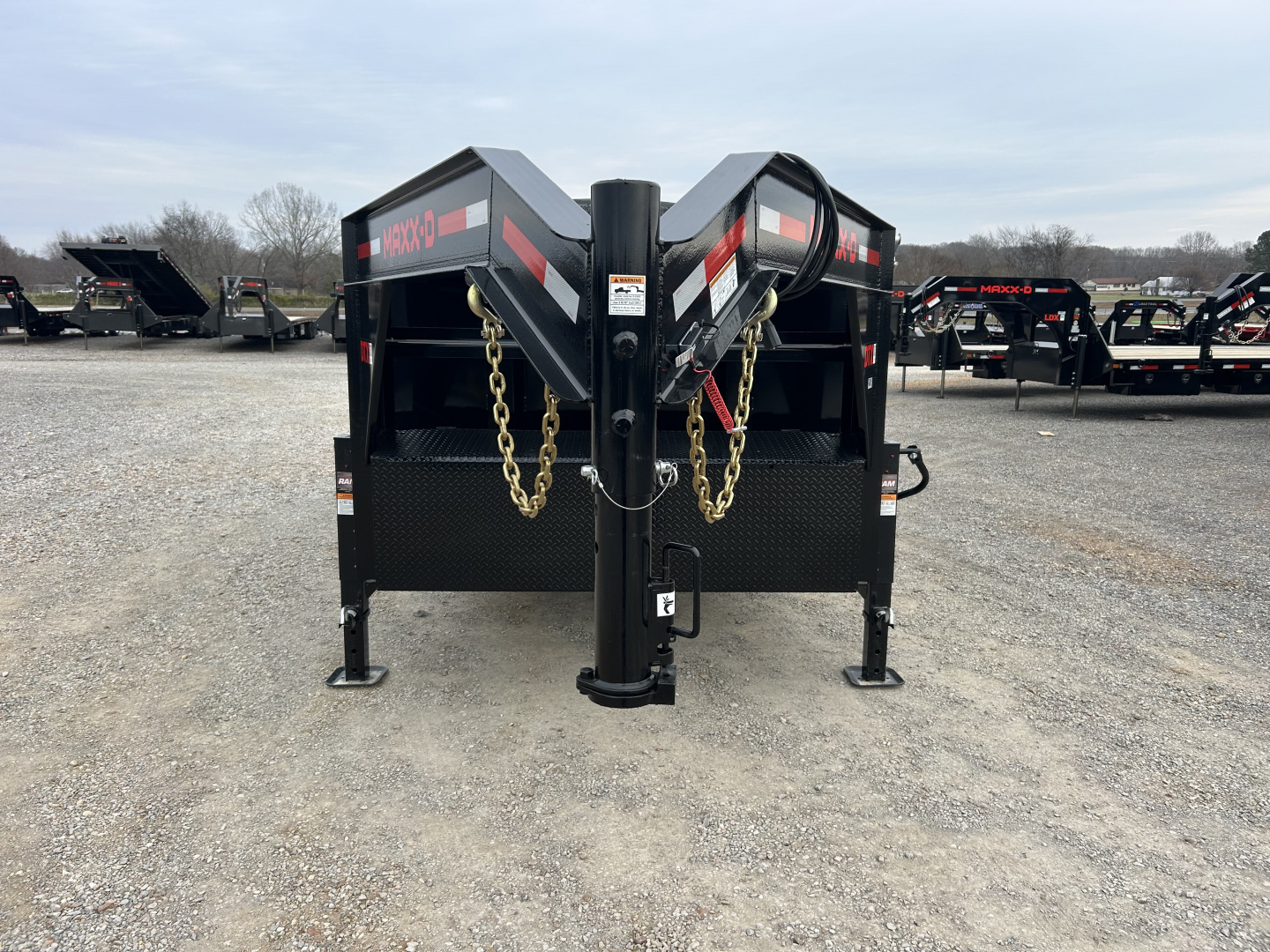 New 2026 MAXXD Gooseneck Dump Trailer | 83" x 16' | 18K GVWR