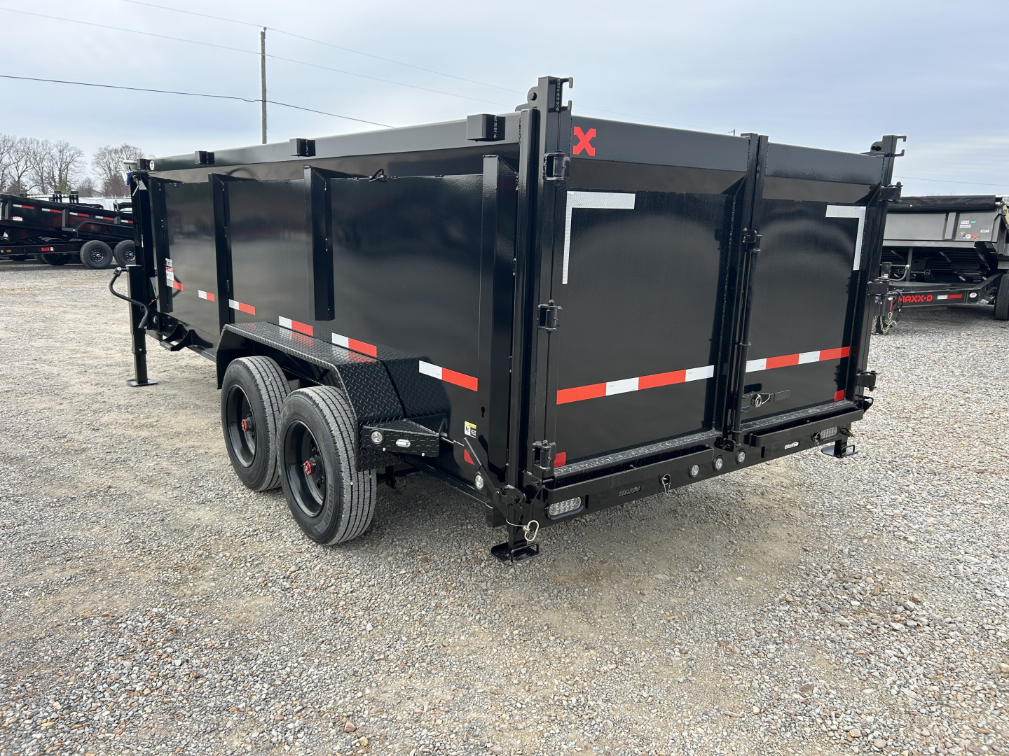 New 2026 MAXXD Gooseneck Dump Trailer | 83" x 16' | 18K GVWR