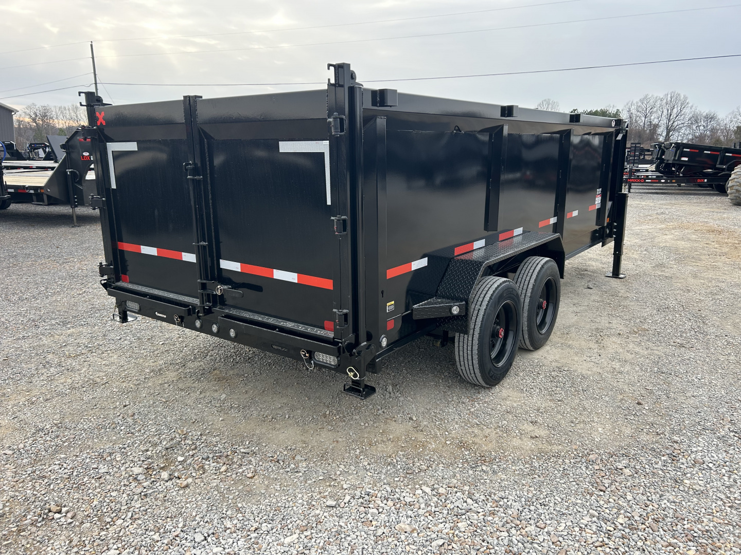 New 2026 MAXXD Gooseneck Dump Trailer | 83" x 16' | 18K GVWR
