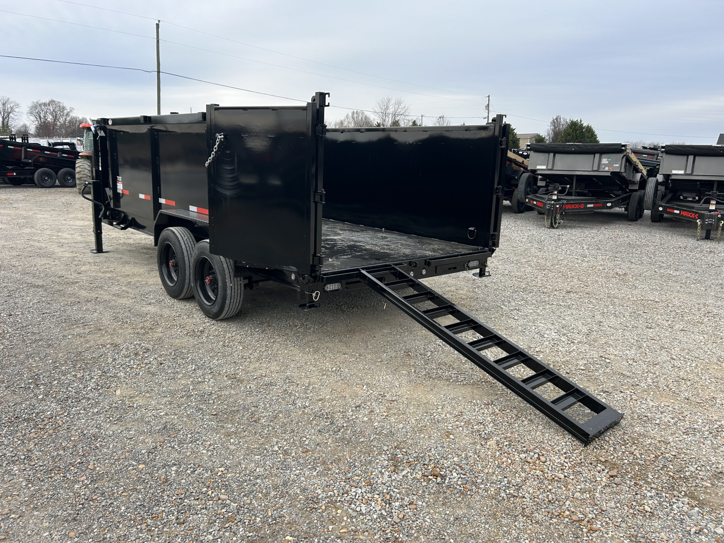 New 2026 MAXXD Gooseneck Dump Trailer | 83" x 16' | 18K GVWR
