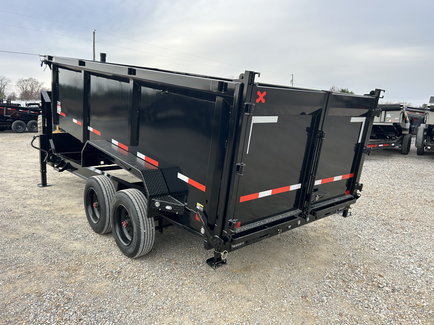 New 2026 MAXXD Gooseneck Dump Trailer | 83" x 16' | 18K GVWR
