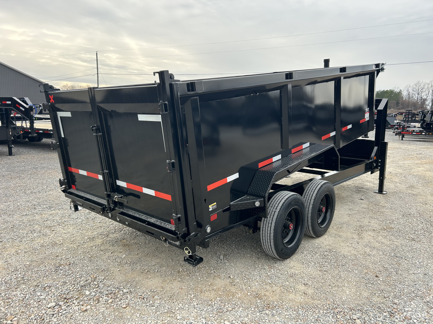 New 2026 MAXXD Gooseneck Dump Trailer | 83" x 16' | 18K GVWR