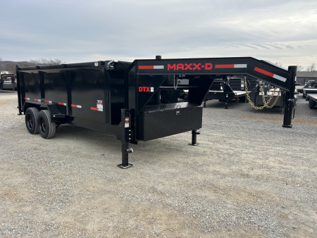 New 2026 MAXXD Gooseneck Dump Trailer | 83" x 16' | 18K GVWR
