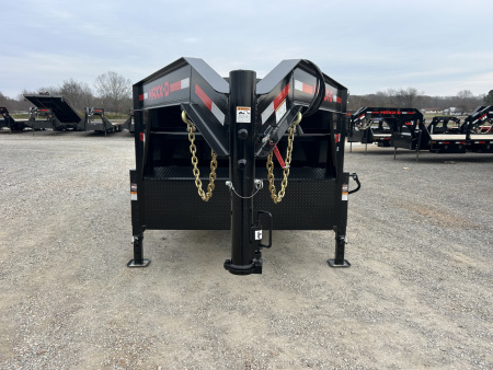New 2026 MAXXD Gooseneck Dump Trailer | 83" x 16' | 18K GVWR