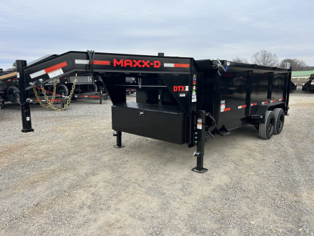 New 2026 MAXXD Gooseneck Dump Trailer | 83" x 16' | 18K GVWR