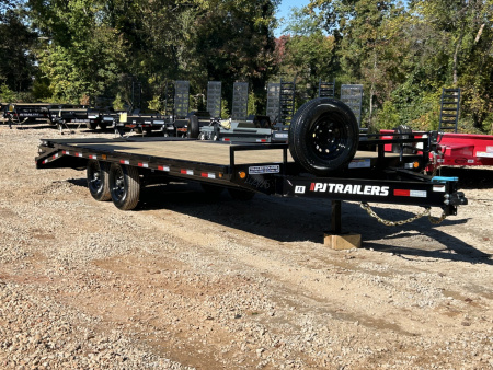 New 2026 PJ Trailers 7x22 TA 14k F8 Deckover Equipment Trailer
