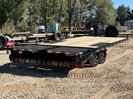 New 2026 PJ Trailers 7x22 TA 14k F8 Deckover Equipment Trailer