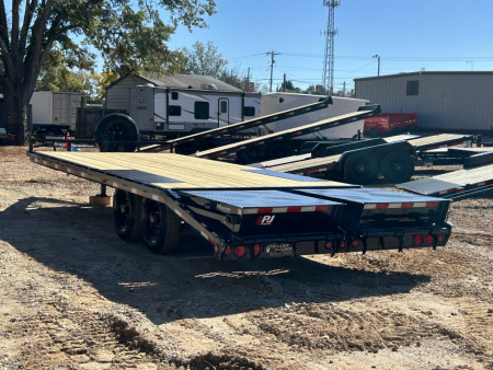 New 2026 PJ Trailers 7x22 TA 14k F8 Deckover Equipment Trailer