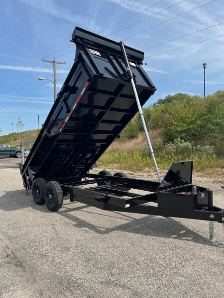 New 2026 QUALITY STEEL CJ 83  x 16' Dump Trailer #260193