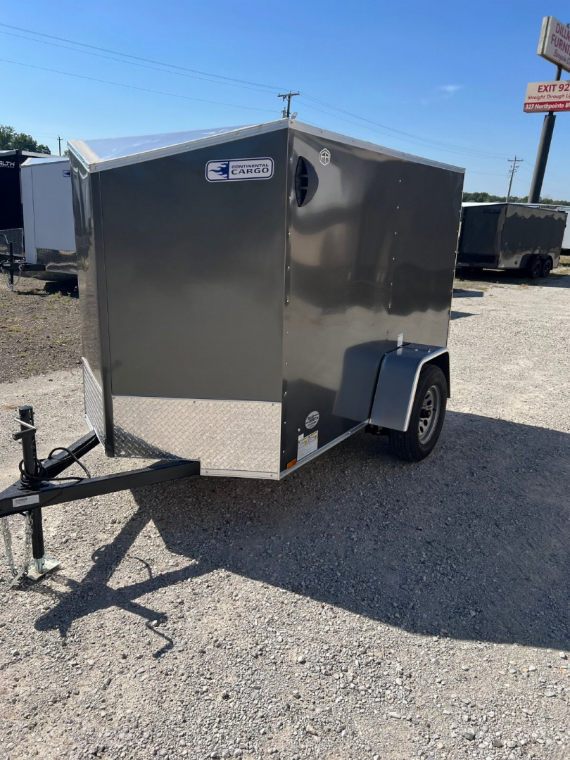 New 2026 CONTINENTAL CARGO VHECO-Series 5 x 8 Enclosed Cargo Trailer #107621