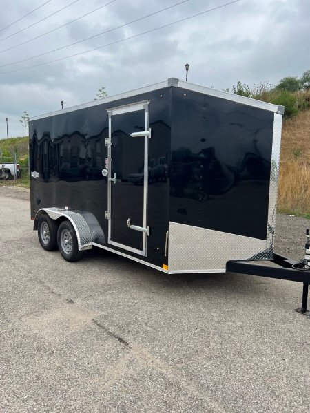 New 2025 STEALTH Mustang 7x14 Enclosed Cargo Trailer #104328