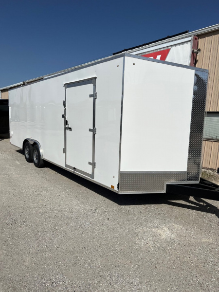 New 2026 Discovery Car Hauler ET 8.5X24 10K GVWR Enclosed Car Trailer #26600
