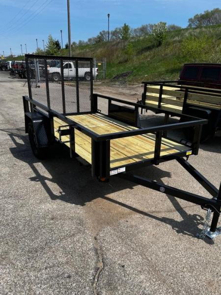 New 2026 Quality Steel 5X10 Single Axle Utility Trailer #251597