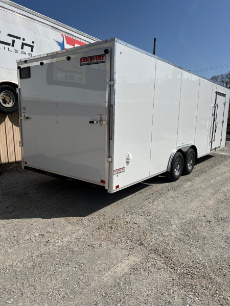New 2026 Discovery Car Hauler ET 8.5X24 10K GVWR Enclosed Car Trailer ...